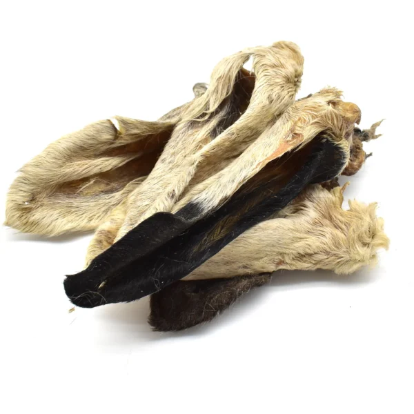 Lamb ears with fur for dogs natural dog chews 2 pack